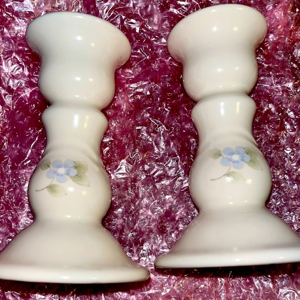Vintage set of candle stick holders
